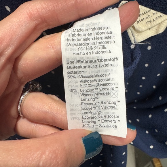 Madewell Midi Polka Dot Skirt, size 4 - Picture 6 of 6